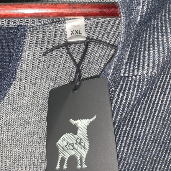 NWT Raffi Hooded Cardigan Sweater 100% Cotton Size XXL - Picture 11 of 16